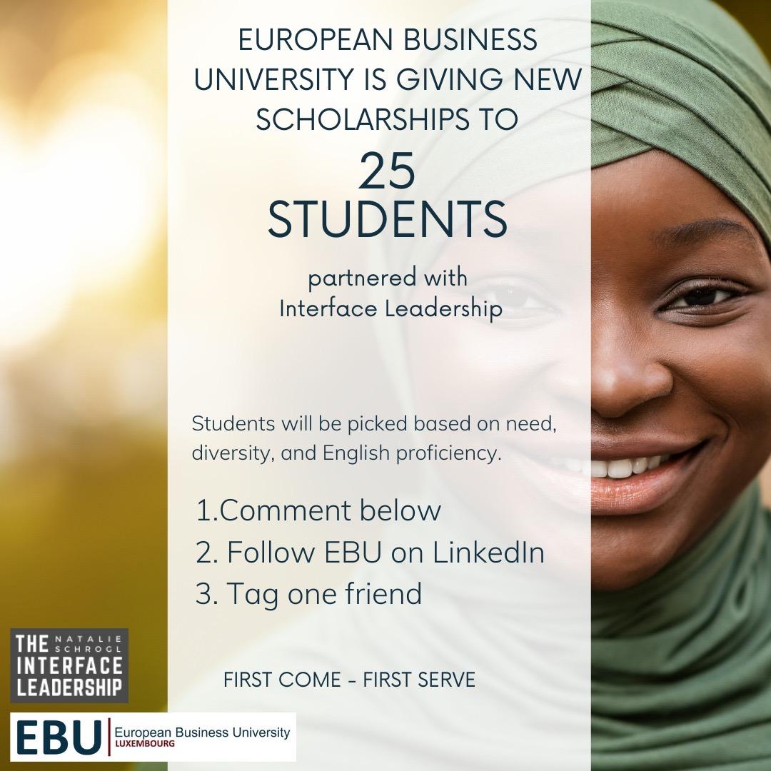 Certificate Scholarship Programs powered by EBU